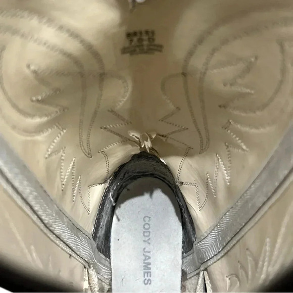 Cody James Women’s Brown Leather Western Cowboy Boots. Size 7 - Picture 8 of 9